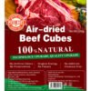 PETZ DIET 100% NATURAL PURE PREMIUM 100G Air Dried Beef Cubes (Dogs & Cats)