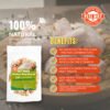 PETZ DIET 100% NATURAL PURE PREMIUM 100G Air Dried Chicken Wrap Biscuits (Dogs & Cats)