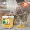 PETZ DIET 100% NATURAL PURE PREMIUM 1000G Freeze Dried Egg Yolk Cubes (Cats & Dogs)