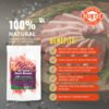 PETZ DIET 100% NATURAL PURE PREMIUM 100G Air Dried Duck Breast (Dogs & Cats)