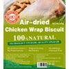 PETZ DIET 100% NATURAL PURE PREMIUM 100G Air Dried Chicken Wrap Biscuits (Dogs & Cats)