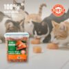 PETZ DIET 100% NATURAL PURE PREMIUM 400G Freeze Dried Salmon Cubes (Cats & Dogs)