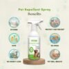 PETZ DEO Pet Repellent Spray 300ML (Cats & Dogs) NATURAL & ISO Standard