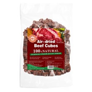 PETZ DIET 100% NATURAL PURE PREMIUM 100G Air Dried Beef Cubes (Dogs & Cats)