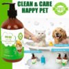 PETZ DEO Pet 2 in 1 Shampoo & Conditioner 500 ML ( Dogs & Cats) NATURAL & ISO Standard