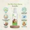 PETZ DEO Pet Skin Care Spray 100 ML ( Cats & Dogs) NATURAL & ISO Standard