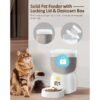 Petz Play Feeder & Water Fountain Combo in Black or White