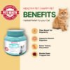 PETZ HEALTH Hairball Relief Chews 60 pcs (CAT ONLY) 100% NATURAL & Full Cert
