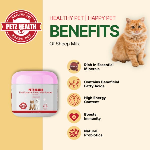 my-11134207-820le-mhvpq6ckkwzlde PETZ HEALTH Sheep Milk 300G (Cat Only) 100% NATURAL & Full Cert