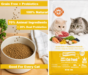 PETZ DIET GRAIN FREE + PROBIOTICS (CATS)